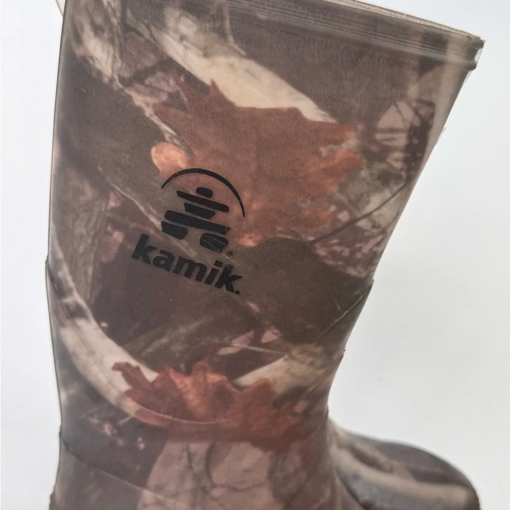 Kamik Stomp Camo Rain Boots Size 2
